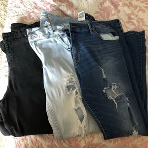 Various Sz 20 Skinny Jeans
